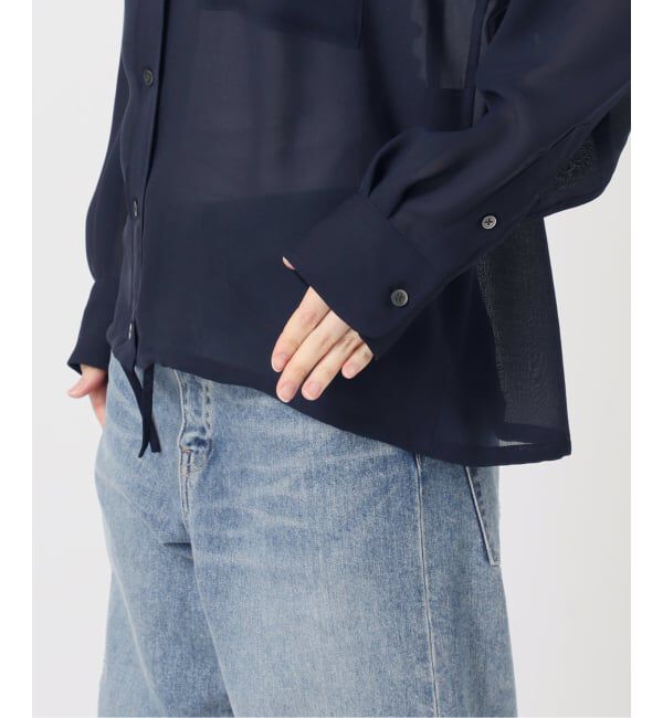 FRAMeWORK「≪手洗い可≫シアービエラドロストレギュラーシャツ」|シャツ・ブラウス|