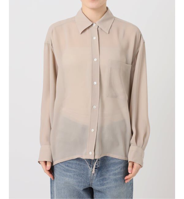 FRAMeWORK「≪手洗い可≫シアービエラドロストレギュラーシャツ」|シャツ・ブラウス|