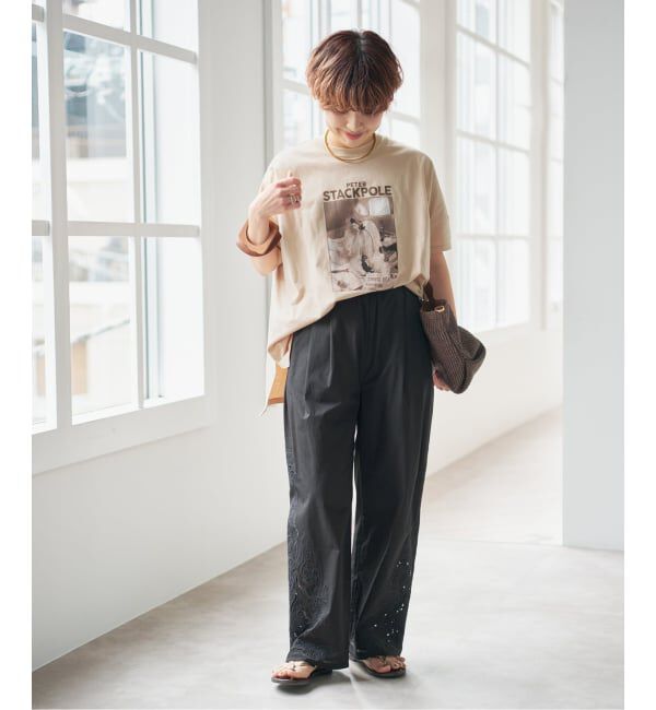 Spick and Span「カットワークエンブロイダリーパンツ」|その他|