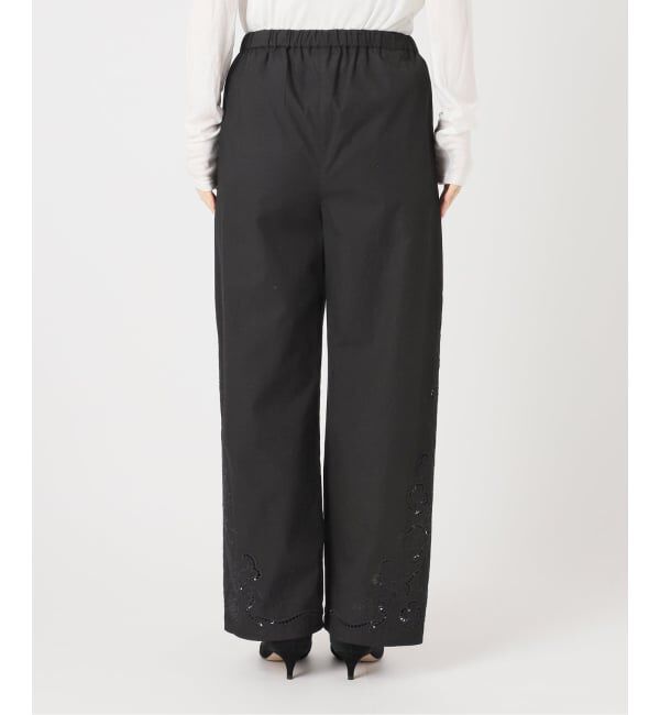 Spick and Span「カットワークエンブロイダリーパンツ」|その他|