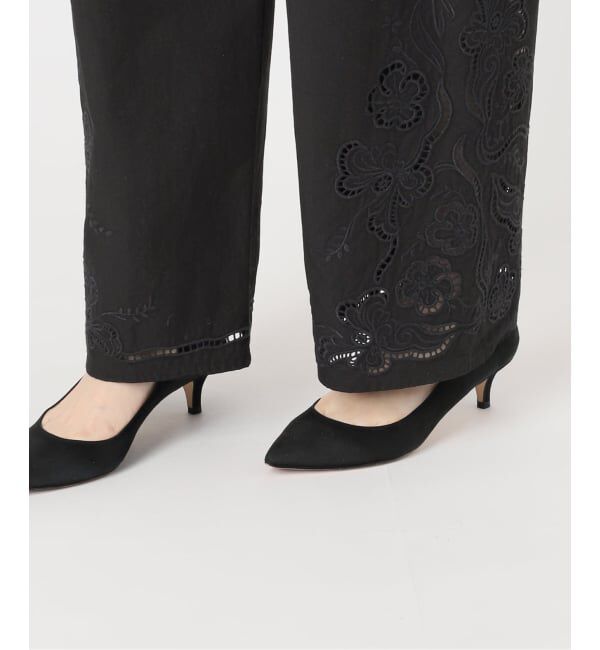 Spick and Span「カットワークエンブロイダリーパンツ」|その他|