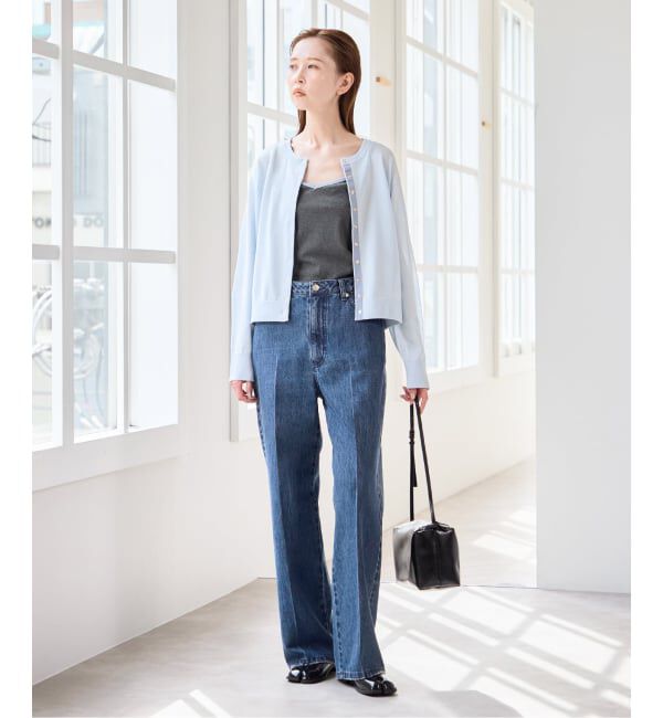 U by SPICK&SPAN「《予約》LOW CLASSIC Lc / ロウ クラシック エルシー SILKET CAMISOLE」|キャミソール|