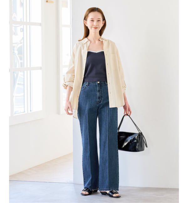 U by SPICK&SPAN「《予約》LOW CLASSIC Lc / ロウ クラシック エルシー SILKET CAMISOLE」|キャミソール|