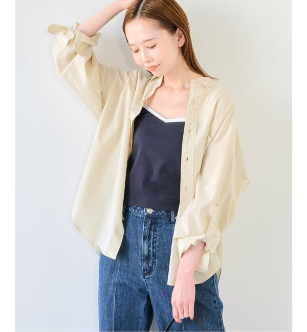U by SPICK&SPAN「《予約》LOW CLASSIC Lc / ロウ クラシック エルシー SILKET CAMISOLE」|キャミソール|