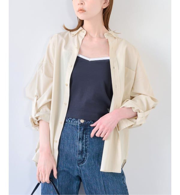 U by SPICK&SPAN「《予約》LOW CLASSIC Lc / ロウ クラシック エルシー SILKET CAMISOLE」|キャミソール|