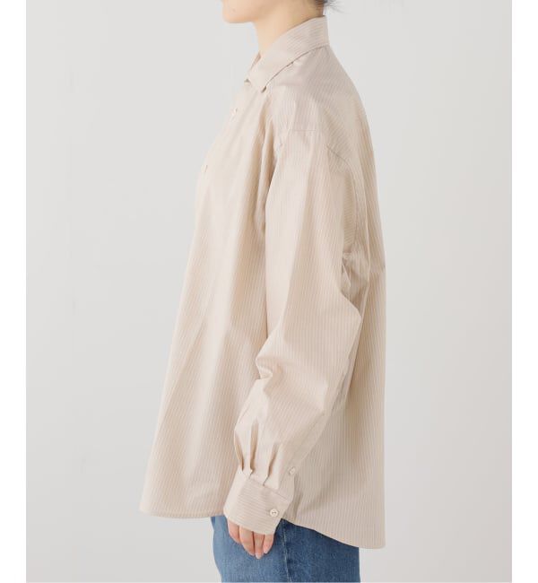 FRAMeWORK「BASERANGE/ベースレンジ CLAUDE SHIRT(ベージュ)」|シャツ・ブラウス|