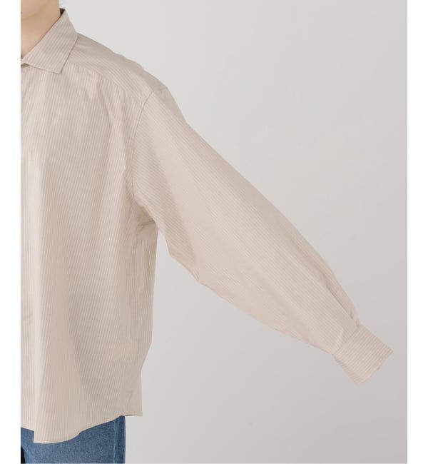 FRAMeWORK「BASERANGE/ベースレンジ CLAUDE SHIRT(ベージュ)」|シャツ・ブラウス|