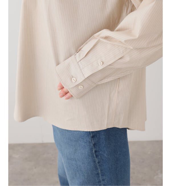 FRAMeWORK「BASERANGE/ベースレンジ CLAUDE SHIRT(ベージュ)」|シャツ・ブラウス|