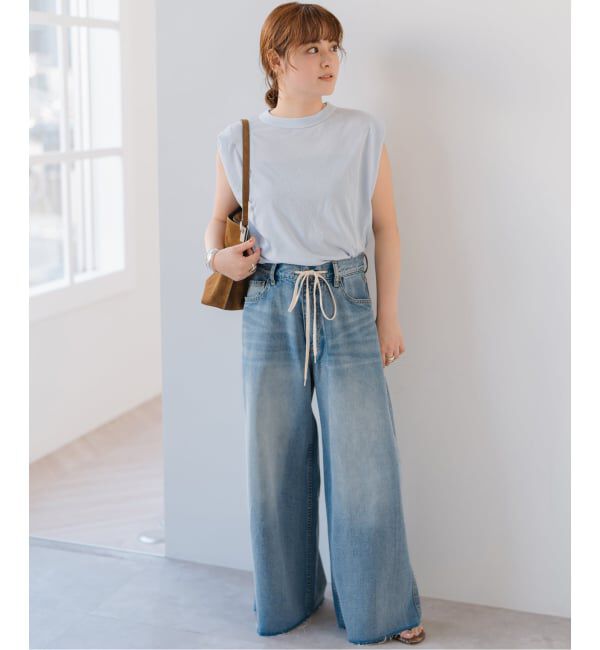 Spick and Span「《新色有り / 追加》ATON/エイトン FRESCA SINGLE JERSEY TANK TOP」|タンクトップ|