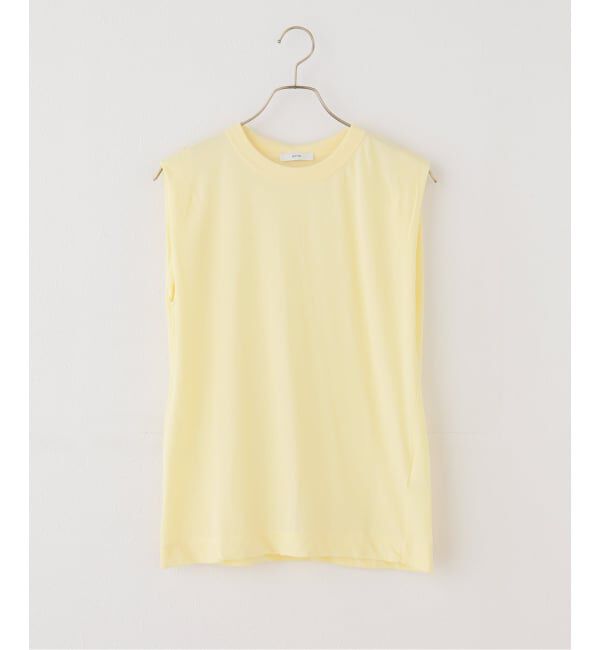 Spick and Span「《新色有り / 追加》ATON/エイトン FRESCA SINGLE JERSEY TANK TOP」|タンクトップ|