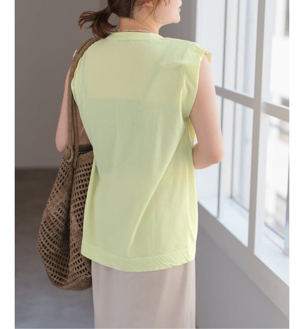 Spick and Span「《新色有り / 追加》ATON/エイトン FRESCA SINGLE JERSEY TANK TOP」|タンクトップ|