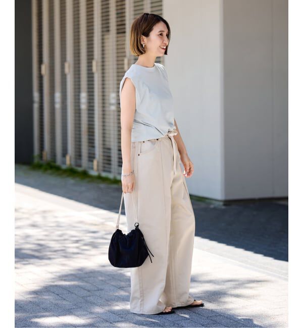 FRAMeWORK「≪追加予約≫ATON /エイトンFRESCA SINGLE JERSEY タンクトップ」|Tシャツ・カットソー|