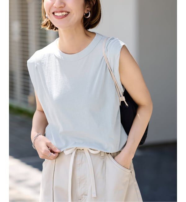 FRAMeWORK「≪追加予約≫ATON /エイトンFRESCA SINGLE JERSEY タンクトップ」|Tシャツ・カットソー|