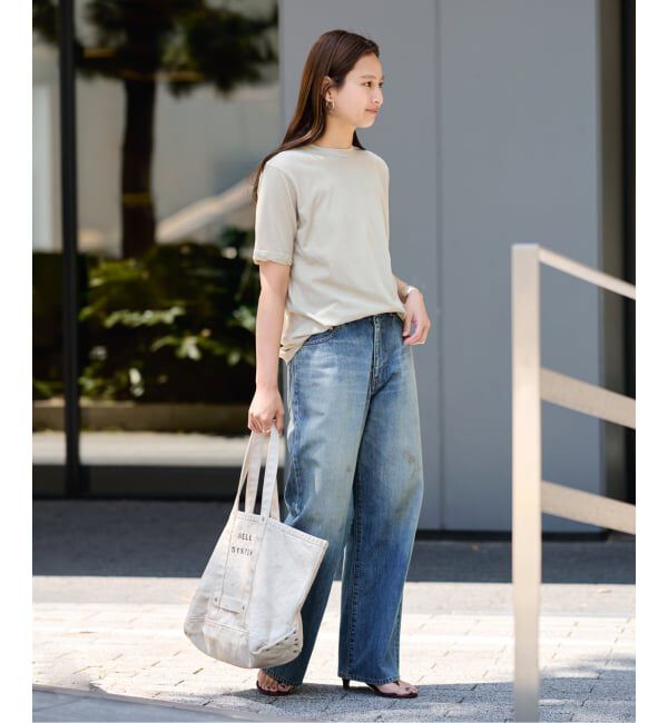 FRAMeWORK「≪追加予約≫ATON/エイトン FRESCA SINGLE JERSEY STANDARD Tシャツ」|Tシャツ・カットソー|