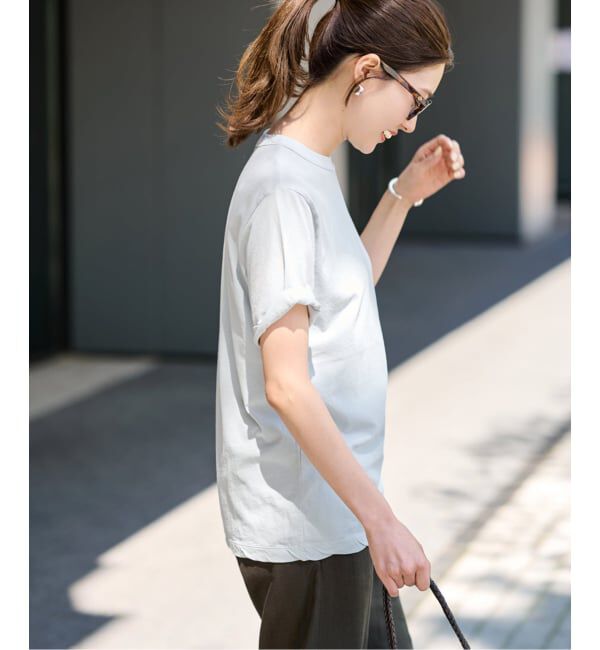 FRAMeWORK「≪追加予約≫ATON/エイトン FRESCA SINGLE JERSEY STANDARD Tシャツ」|Tシャツ・カットソー|