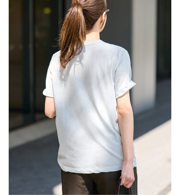 FRAMeWORK「≪追加予約≫ATON/エイトン FRESCA SINGLE JERSEY STANDARD Tシャツ」|Tシャツ・カットソー|