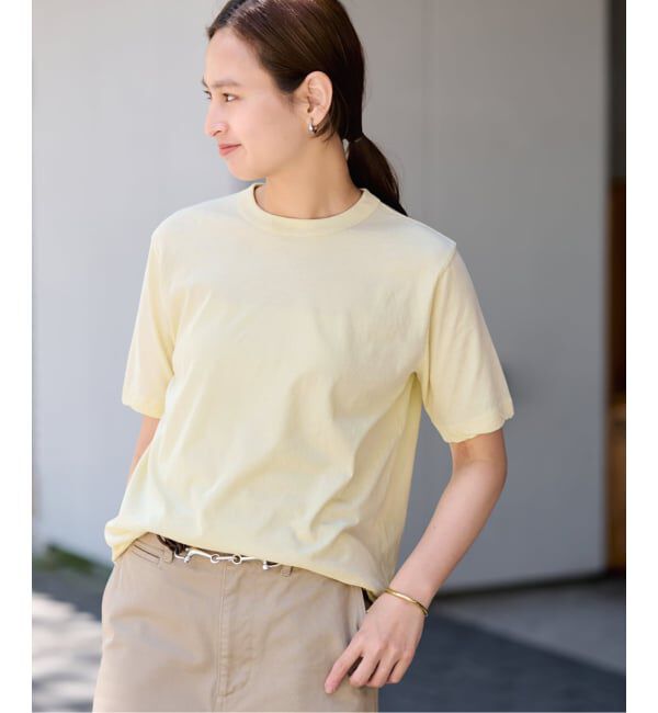 FRAMeWORK「≪追加予約≫ATON/エイトン FRESCA SINGLE JERSEY STANDARD Tシャツ」|Tシャツ・カットソー|