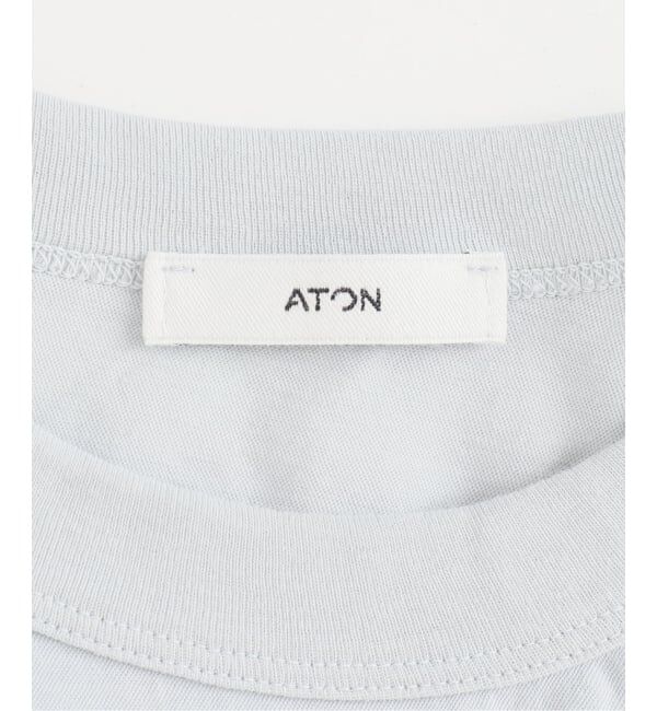 FRAMeWORK「≪追加予約≫ATON/エイトン FRESCA SINGLE JERSEY STANDARD Tシャツ」|Tシャツ・カットソー|