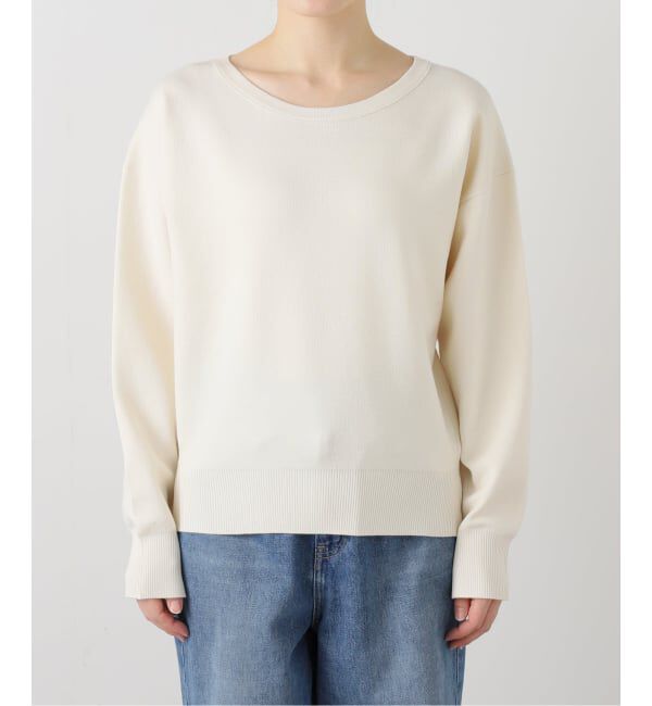  「《追加2》【洗える】接結クルーネックプルオーバー」|ニット・セーター|