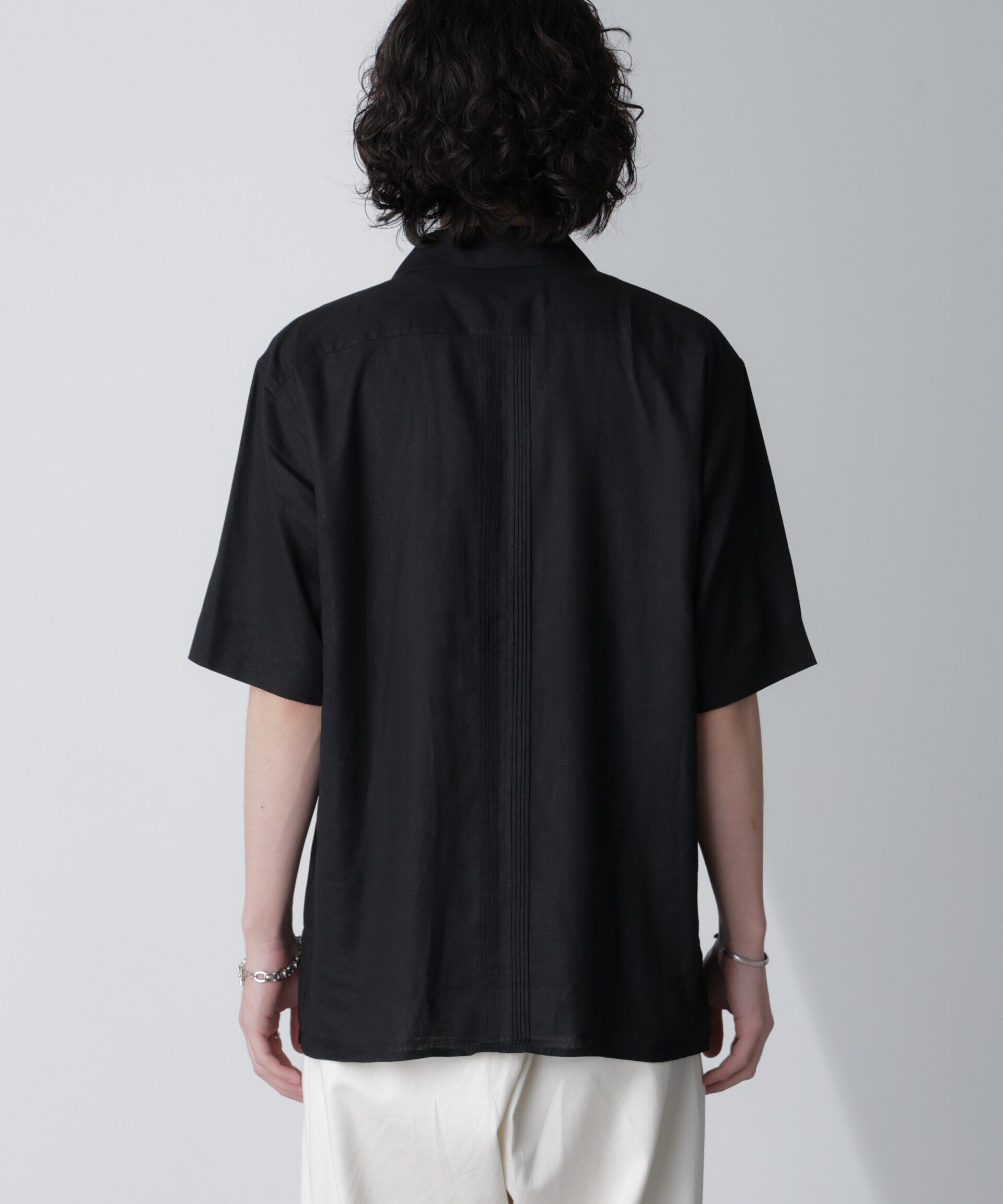 nano･universe「スタイリッシュキューバシャツ 半袖」|シャツ・ブラウス|