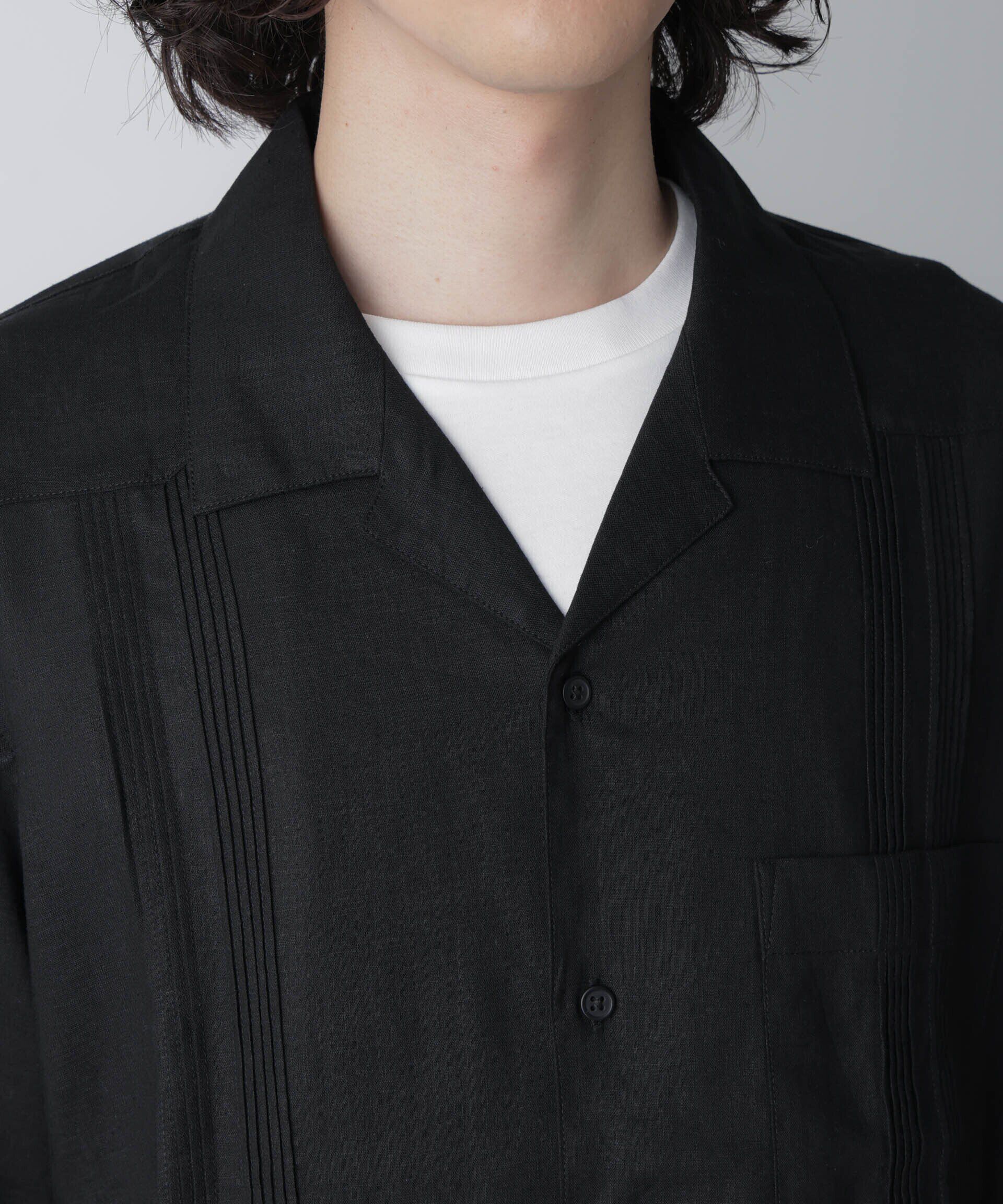 nano･universe「スタイリッシュキューバシャツ 半袖」|シャツ・ブラウス|