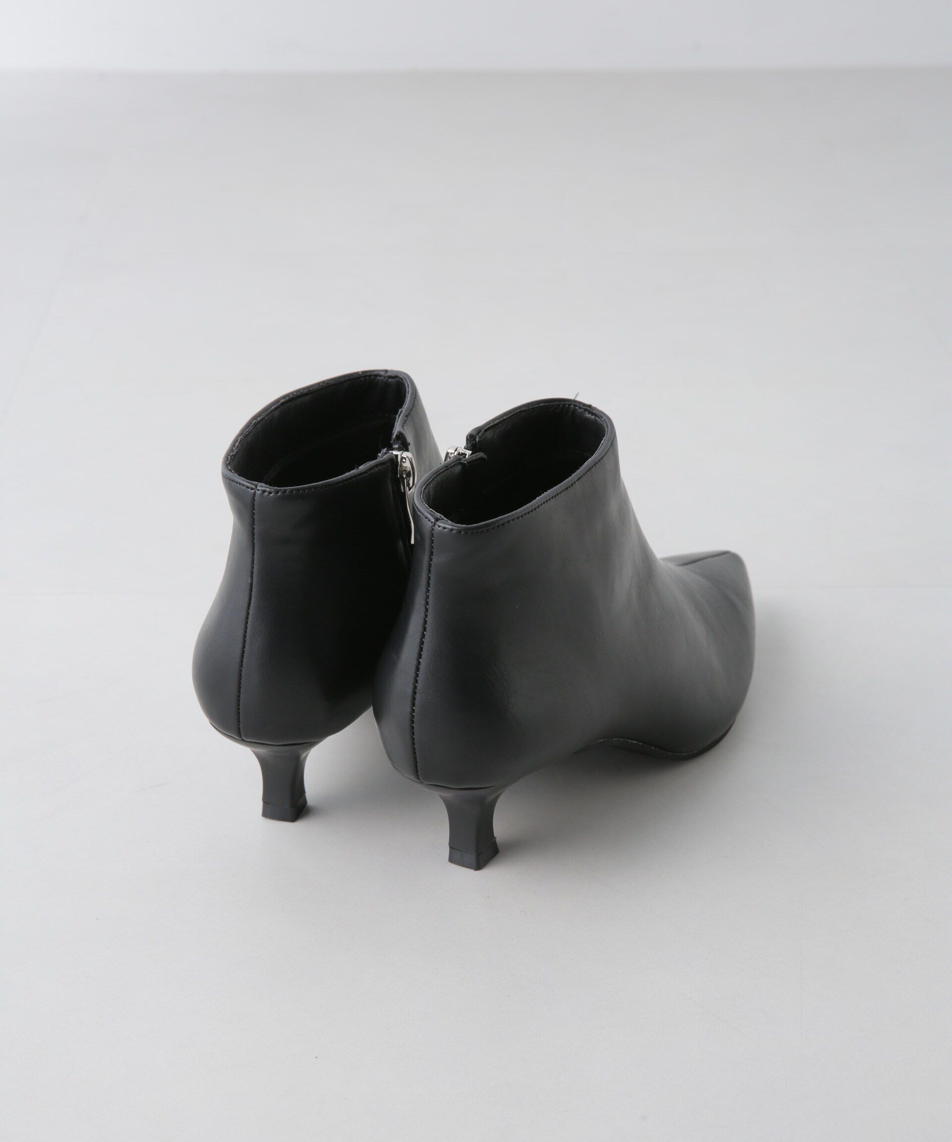 nano･universe「ポインテッドショートブーツ」|ショートブーツ|