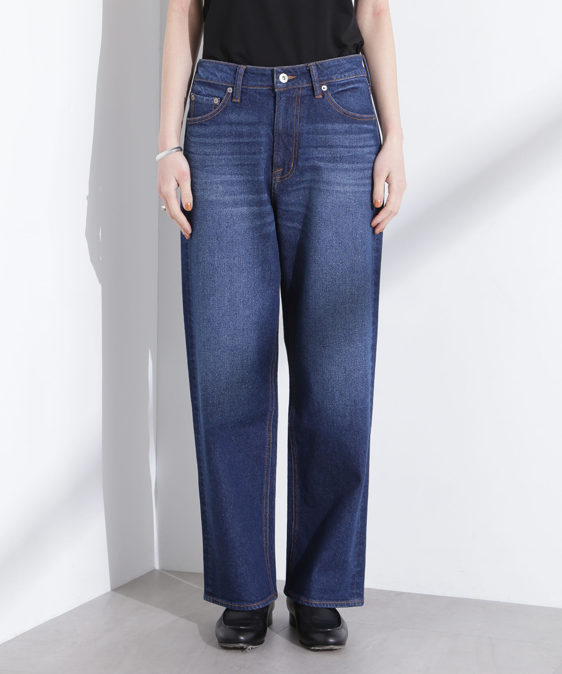 nano･universe「「MC」&rdquo;TIMELESS WARDROBE&rdquo;ストレートフィットデニム」|チノ|