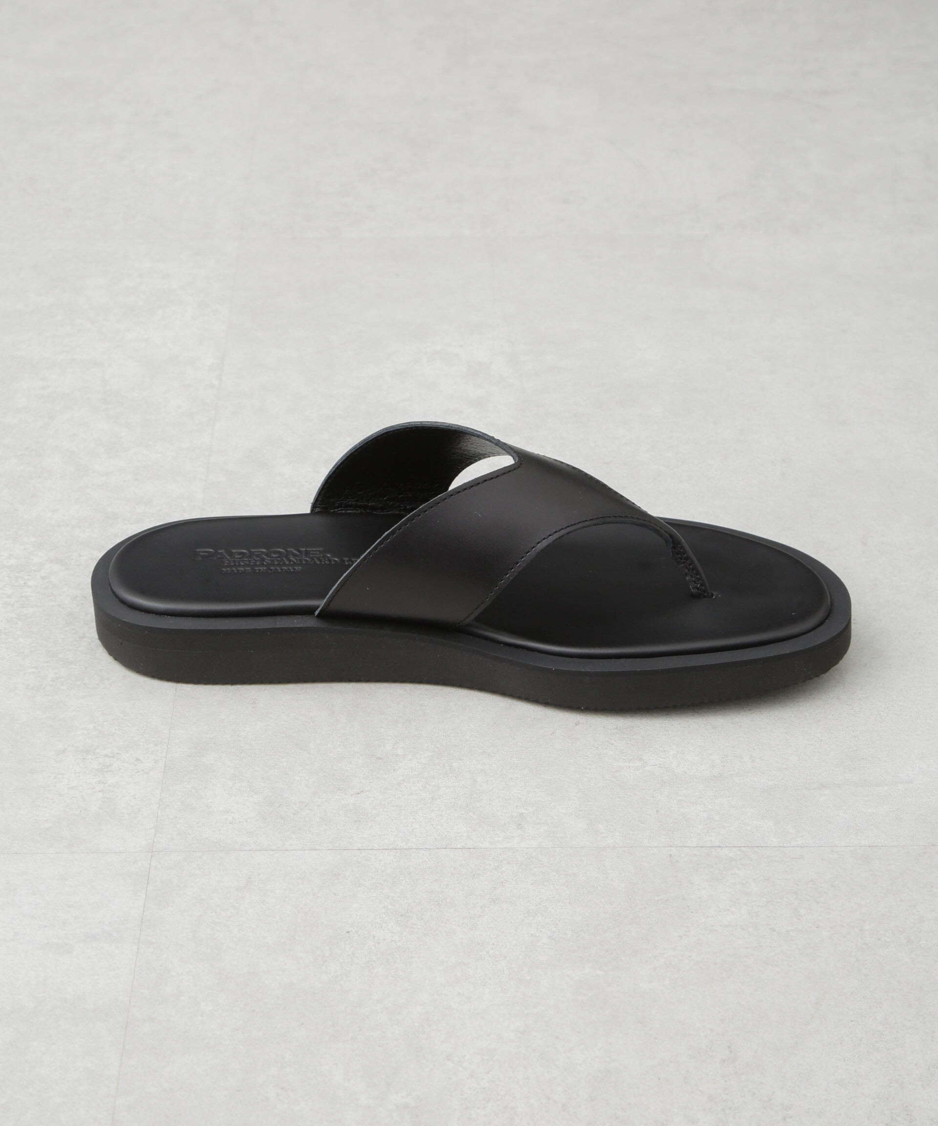 nano･universe「PADRONE THE STANDARD LINE/別注 THONG SANDAL / トングレザーサンダル」|サンダル|