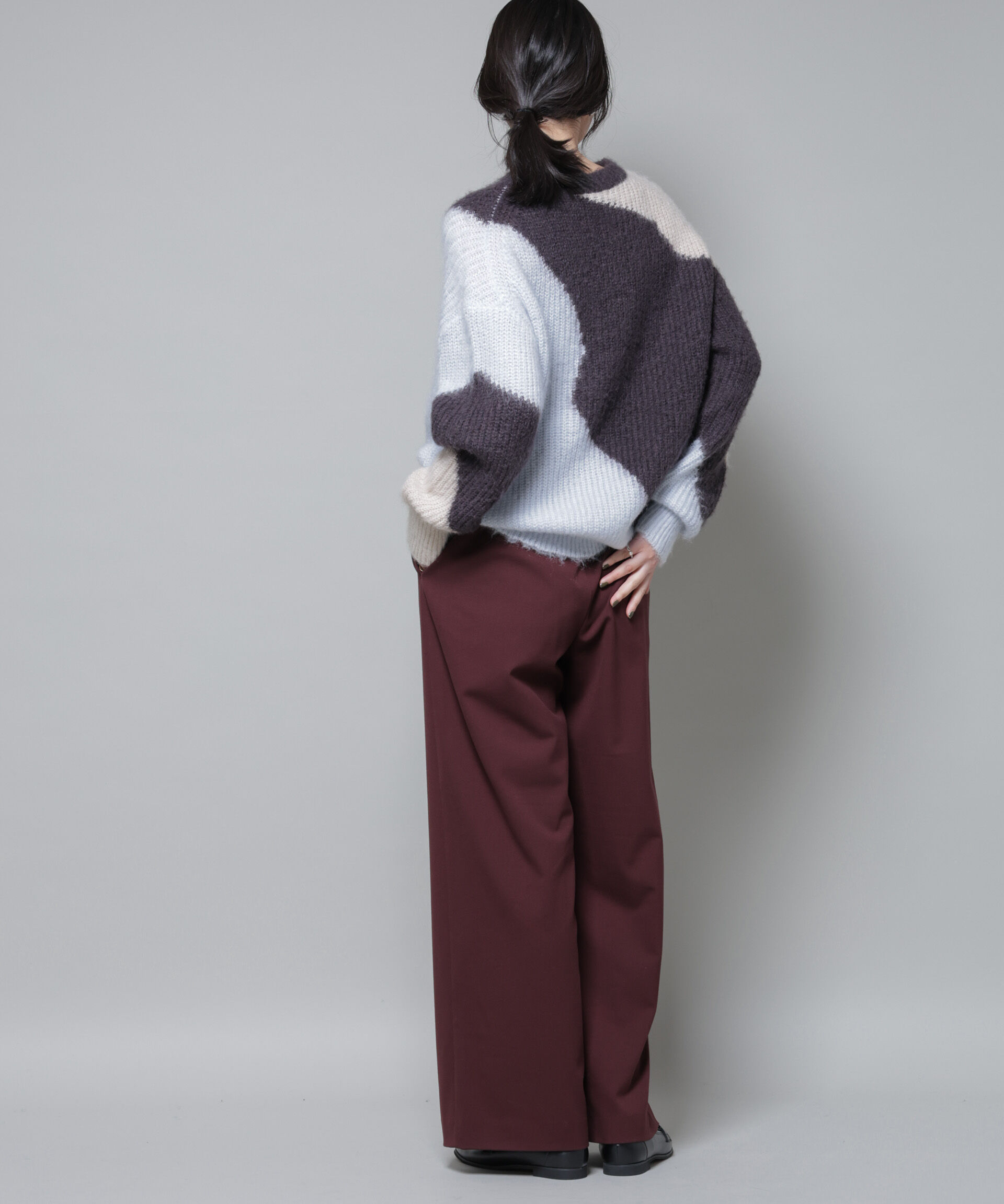 nano･universe「ファンクションダブルウエストイージーパンツ」|チノ|