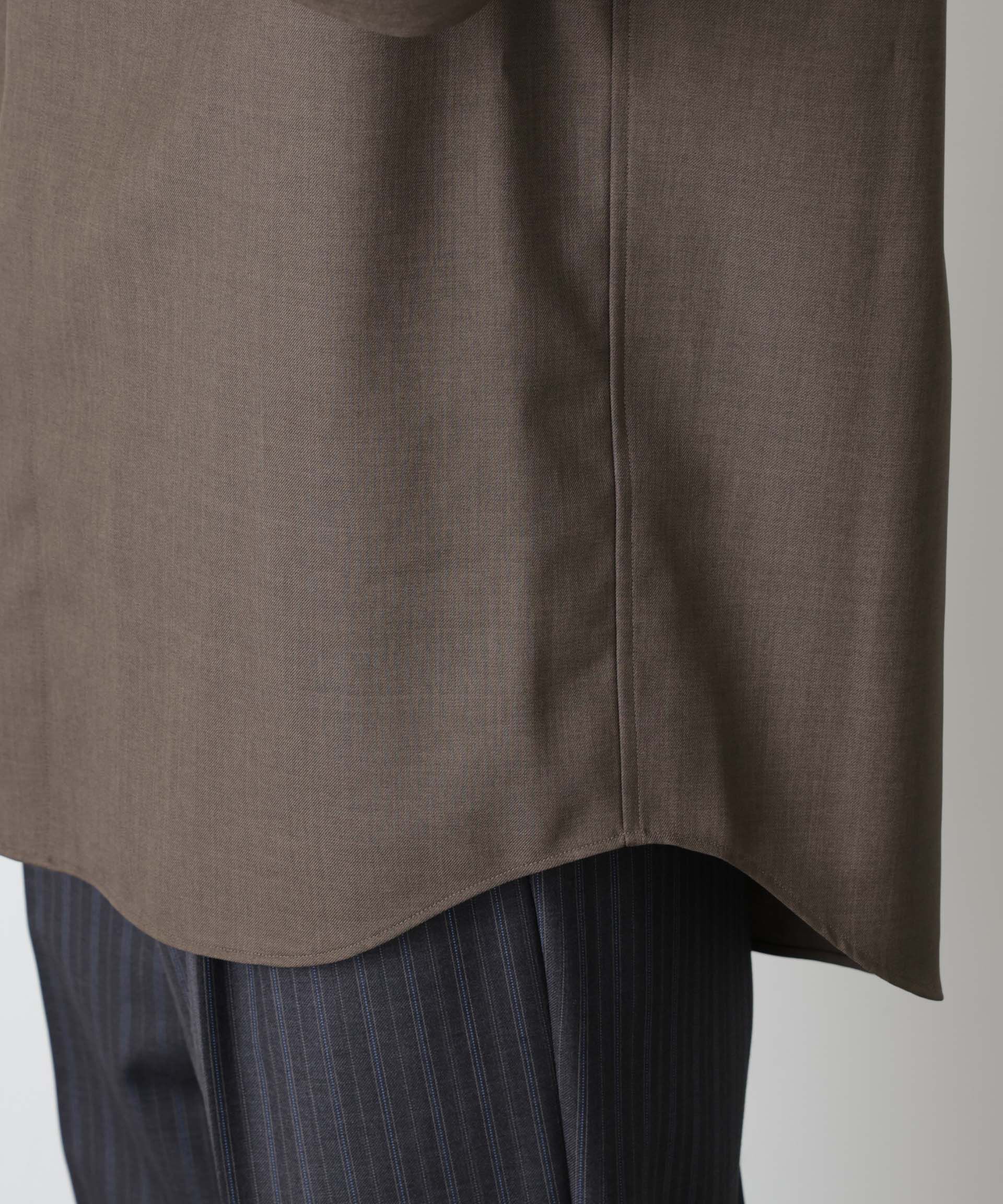 nano･universe「｢Gavante｣ドライギャバレギュラーカラーシャツ」|シャツ・ブラウス|