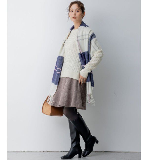 組曲「ウールマルチチェックストール」|マフラー|