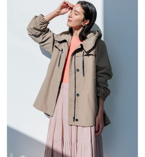 組曲「【WEB限定】フード付きライトブルゾン」|その他|モカカーキ系