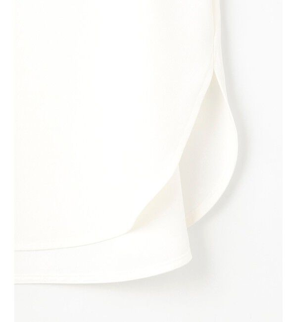 組曲「【KUMIKYOKU NAVY】ジョーゼットシフォン スタンドフリルブラウス」|シャツ・ブラウス|