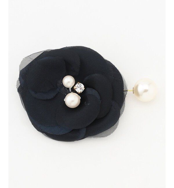 組曲「エアリーカメリアラペルピン」|ブローチ・コサージュ|