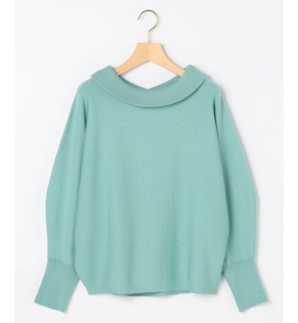 組曲「【加藤ローサさん着用・新色追加・前後着用可】スムースストレッチロールネック ニット」|ニット・セーター|