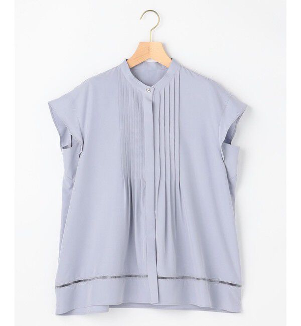 組曲「スムースクロス ピンタックブラウス」|シャツ・ブラウス|ﾌﾞﾙｰｸﾞ