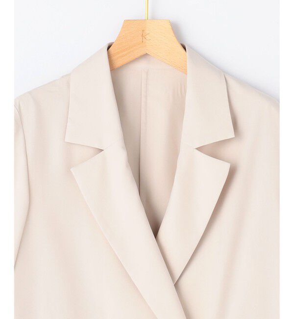 組曲「スムースクロス 6分袖ジャケット」|テーラードジャケット|