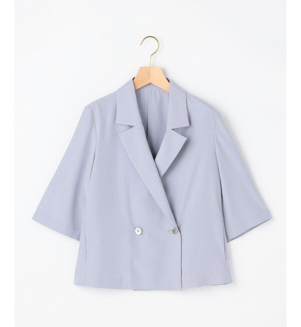 組曲「スムースクロス 6分袖ジャケット」|テーラードジャケット|ﾌﾞﾙｰｸﾞ