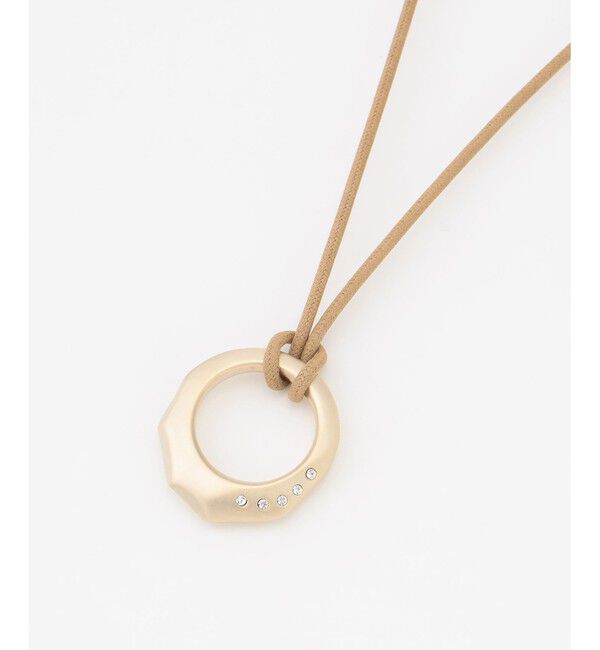 自由区「【カタログ掲載】スカーフリング ネックレス2」|ネックレス|ゴールド系