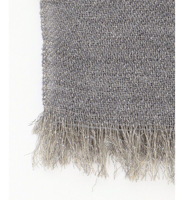 自由区「【カタログ掲載】ウールラメミックス ストール」|ストール|