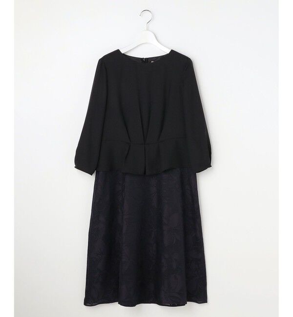 自由区「【カタログ掲載】フラワーオパールプリント ワンピース」|ワンピース|