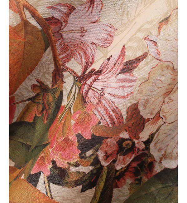 自由区「【SHIHOさん着用】ボタニカルプリント ワンピース」|ワンピース|