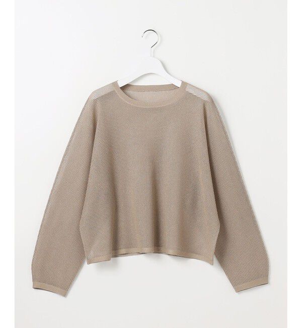 自由区「ライトメッシュ プルオーバー」|ニット・セーター|