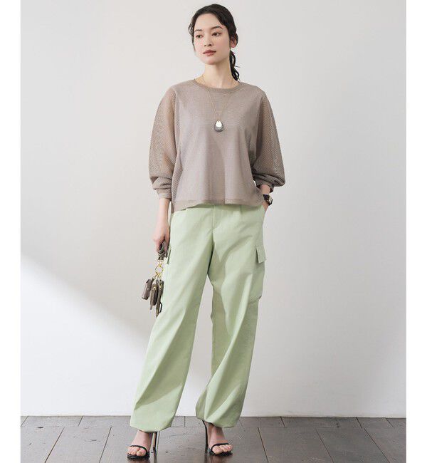 自由区「ライトメッシュ プルオーバー」|ニット・セーター|