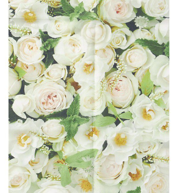 自由区「【カトリエムブーケ】La boroderie de Laurent ブーケモチーフマルチスカーフ」|バンダナ・スカーフ|