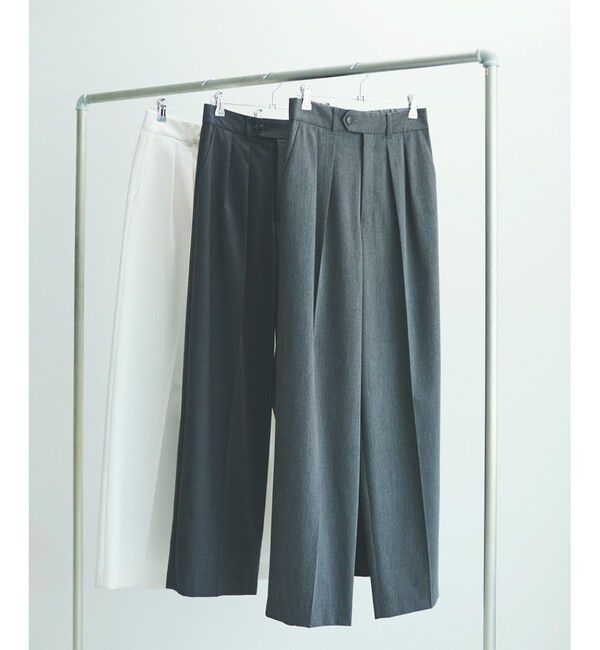23区「【CLASSY.11月号掲載/洗える】ドライ2WAYストレッチ ワイドパンツ」|その他|