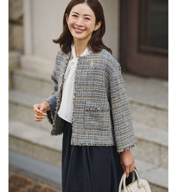 23区「【洗える】フルーフィーツイル フレア スカート」|スカート|