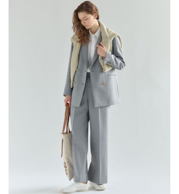 23区「【一部予約/見上愛さん着用/VERY掲載】CANCLINI シャーティング ベーシックシャツ」|シャツ・ブラウス|