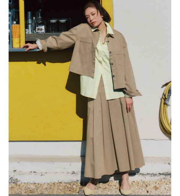 23区「【一部予約/見上愛さん着用/VERY掲載】CANCLINI シャーティング ベーシックシャツ」|シャツ・ブラウス|