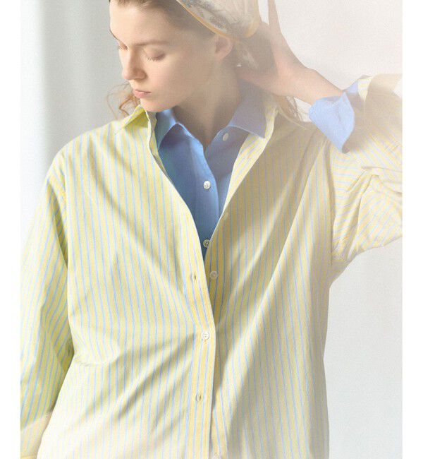 23区「【一部予約/見上愛さん着用/VERY掲載】CANCLINI シャーティング ベーシックシャツ」|シャツ・ブラウス|
